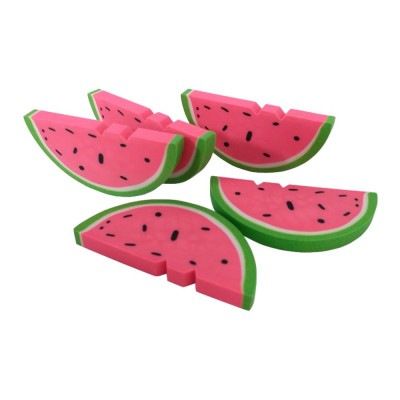 2018  promotion watermelon pencil extrusion eraser for kids